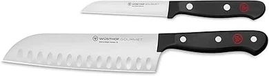 Wüsthof Gourmet Asian Chef Knife Set (Black)