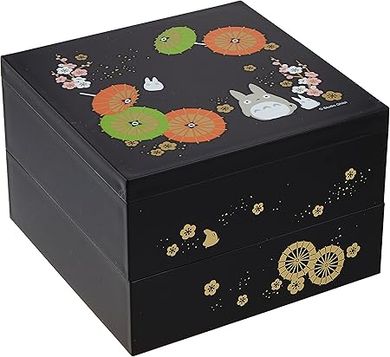 Ghibli Totoro Two-Tier Lacquer Bento Box
