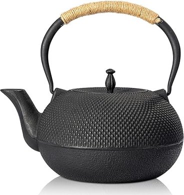 Suyika Japanese Cast Iron Tea Kettle with Infuser (60 oz)