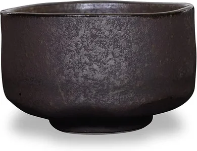Authentic Mino Ware Gin Kessho Matcha Chawan: Handmade Japanese Silver Tea Bowl