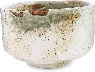 Yuki Shino Matcha Bowl: Authentic Japanese Pottery for Tea Ceremony
