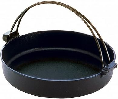 Japanese Cast Iron Sukiyaki/Shabu-Shabu Hot Pot (10.25-inch)
