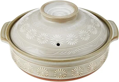 Japanese Donabe Hot Pot (Banko Ware, 8 go/74 fl oz)
